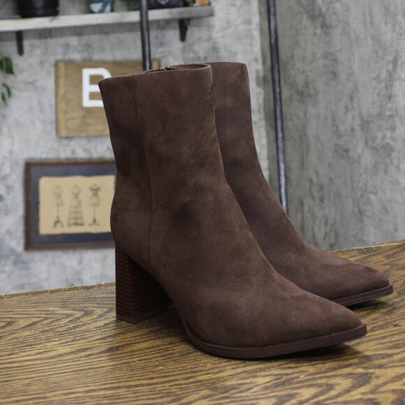 a new day Shoes - A New Day Womens Thora Dress Boots 88075698 Brown 7M